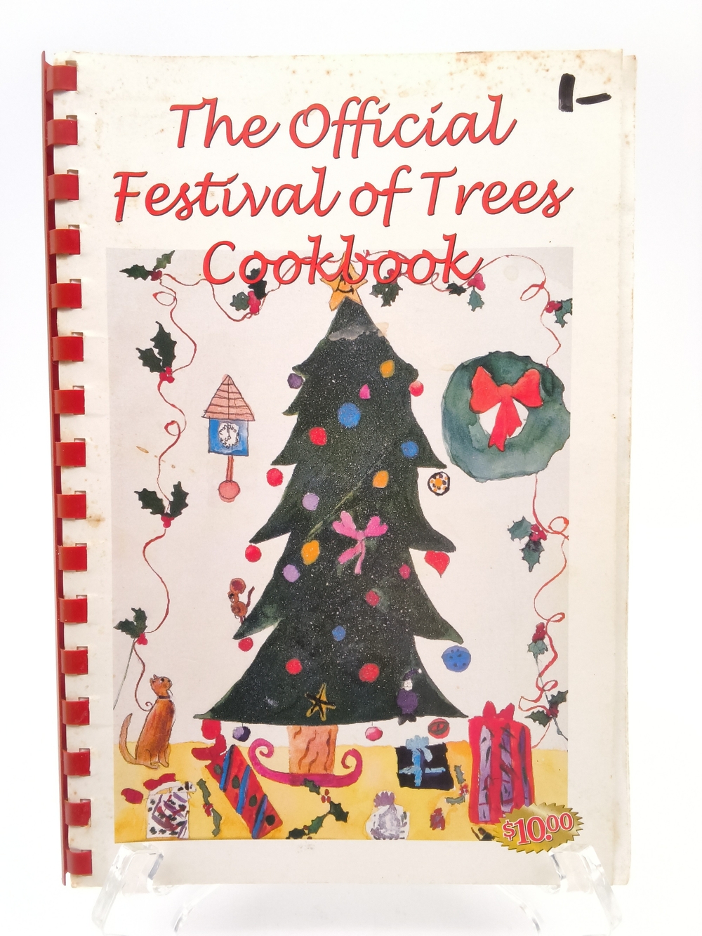The Official Festival of Trees Cookbook -  Vintage Community Cookbook